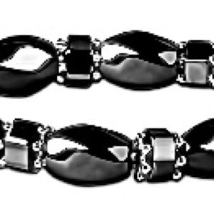 🖤 Hematite Black Bead Magnetic Bracelet - Unisex 🖤